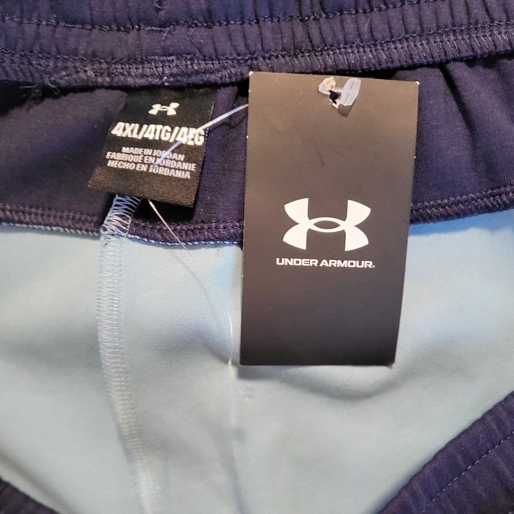 Under Armour Unstoppable 2pack Fleece Joggers 4XL men White/Navy Blue Light Blue - Picture 8 of 8